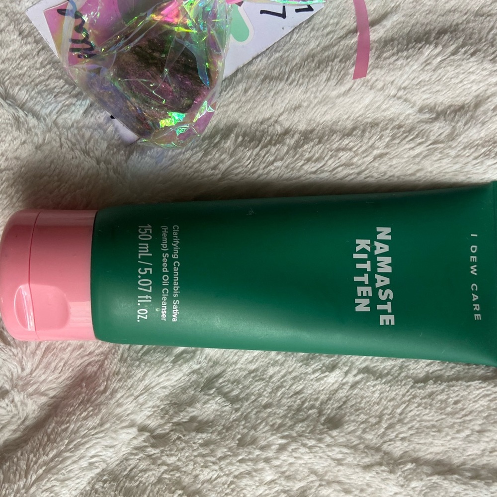 Cannabis face wash by Nameste Kitten